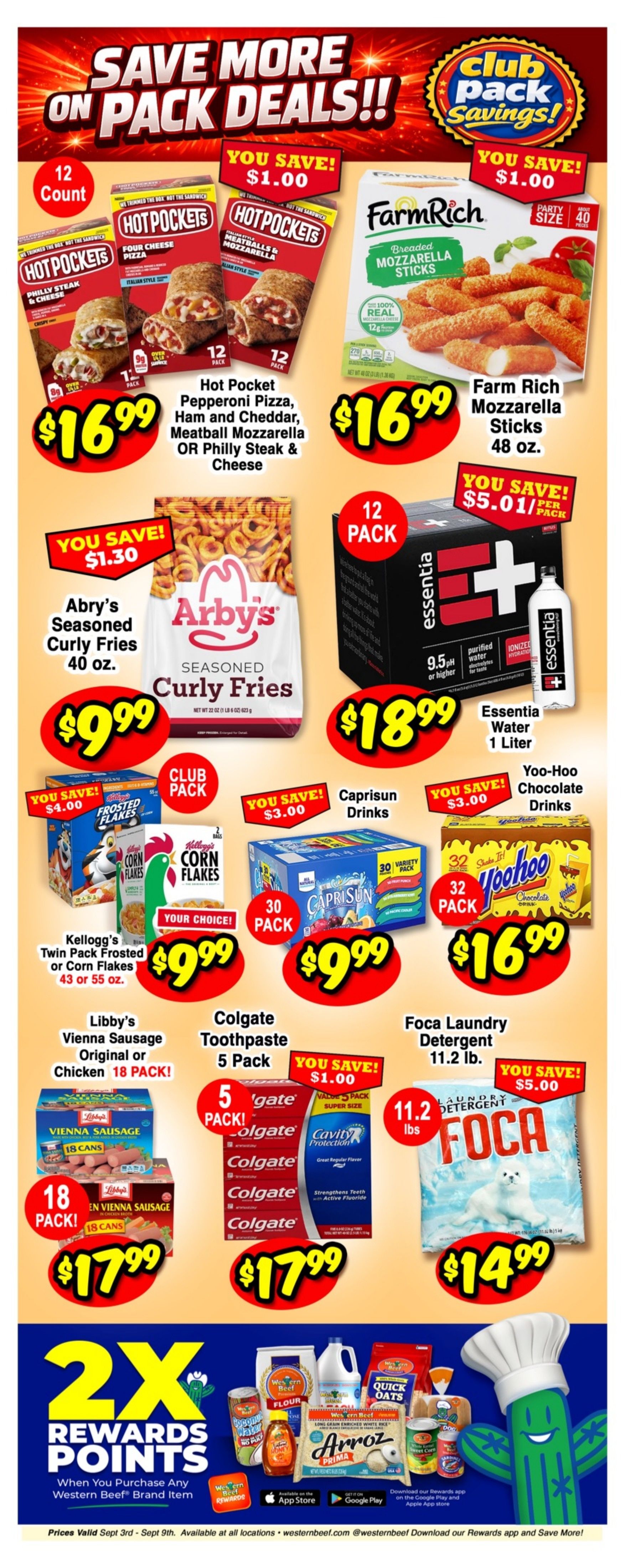Western Beef (New York) Weekly Ad September 3 - 9, 2026