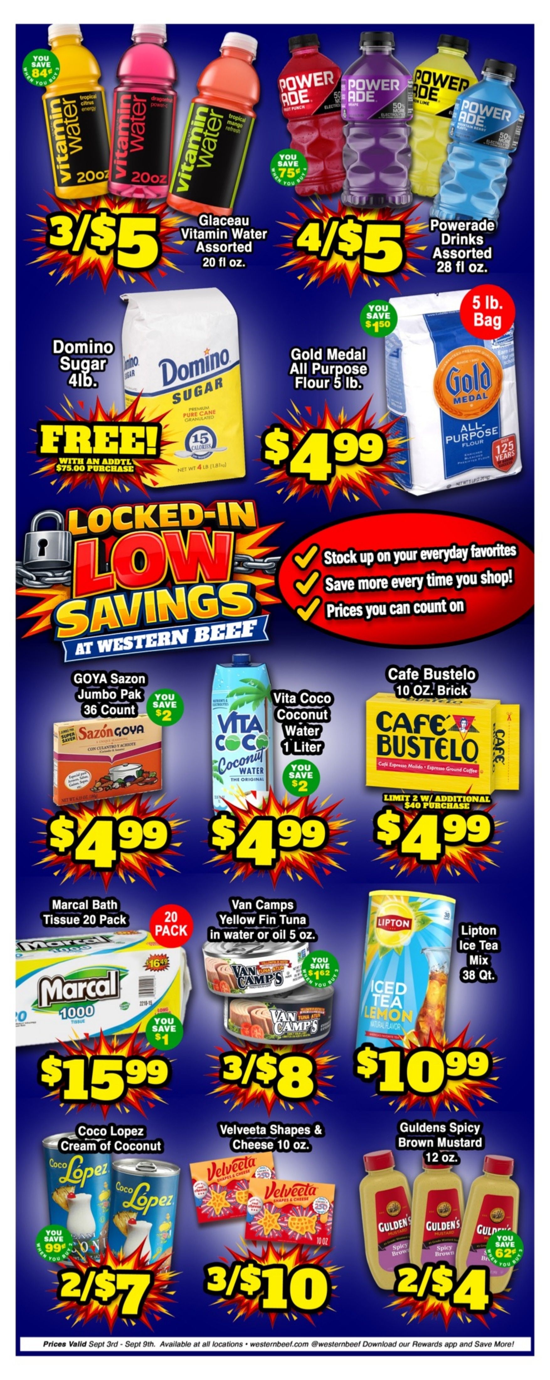 Western Beef (New York) Weekly Ad September 3 - 9, 2026