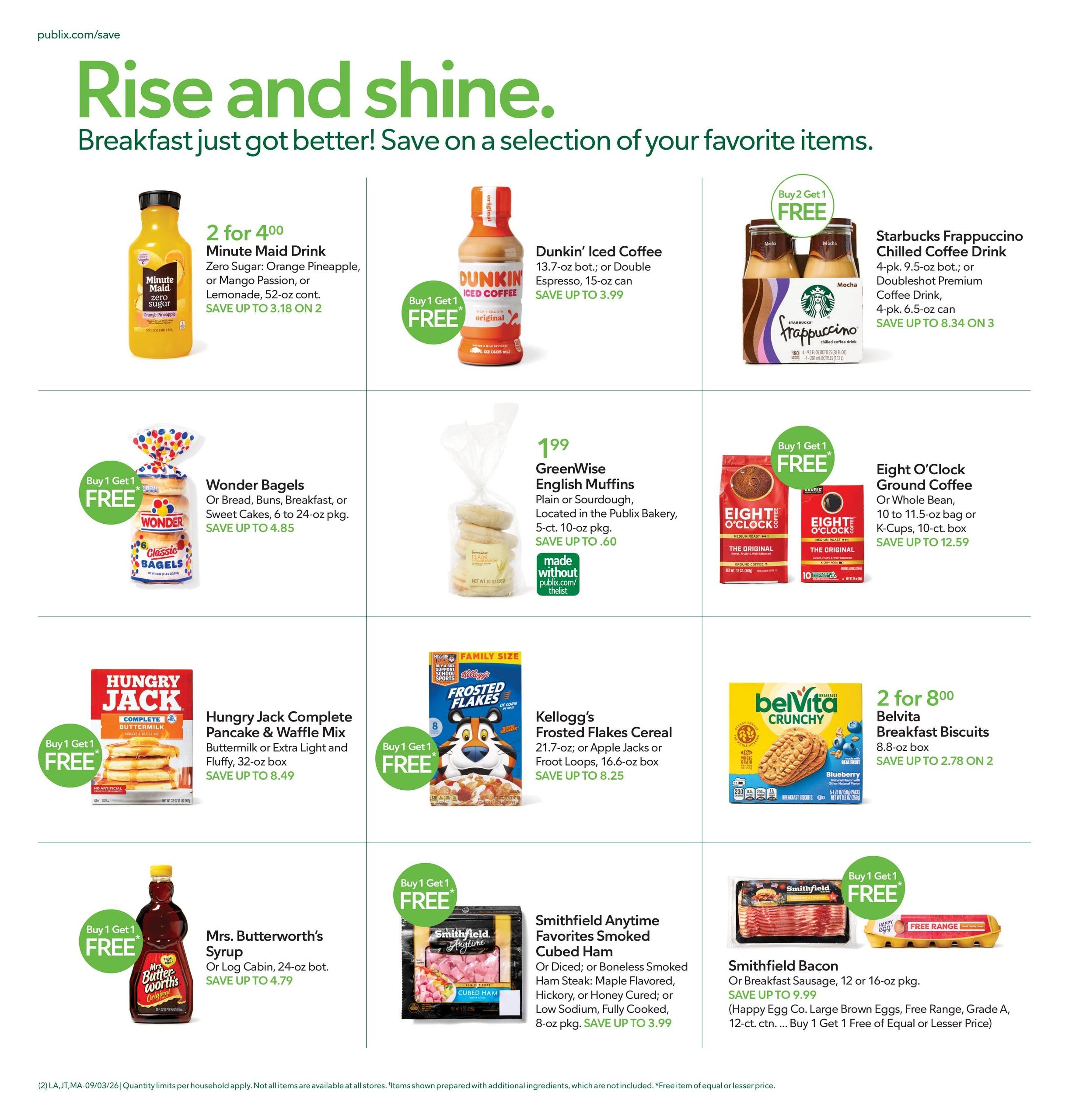 Publix (Boca Raton Area, FL) Weekly Ad September 3 - 9, 2026