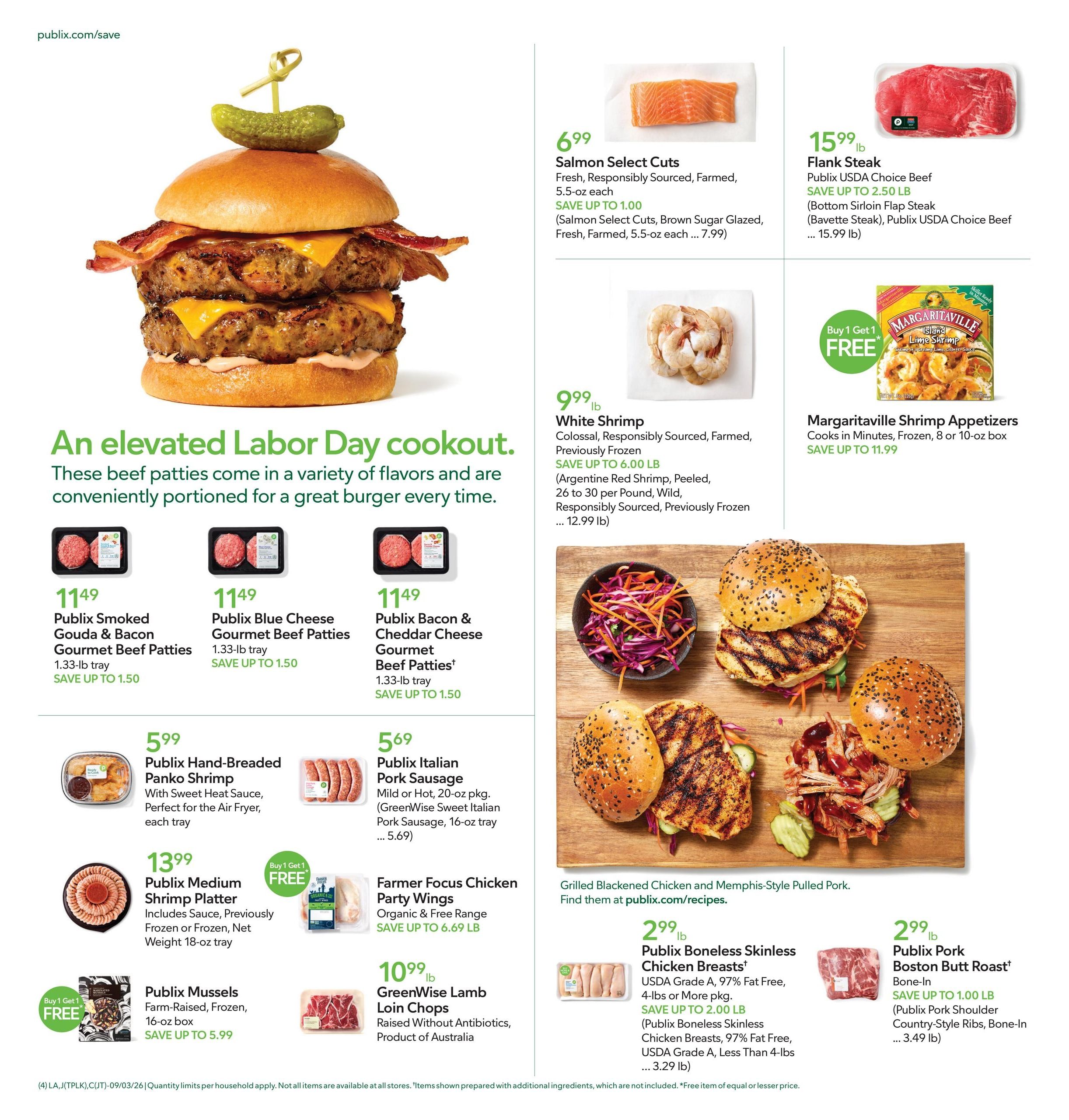 Publix (Cape Coral Area, FL) Weekly Ad September 3 - 9, 2026