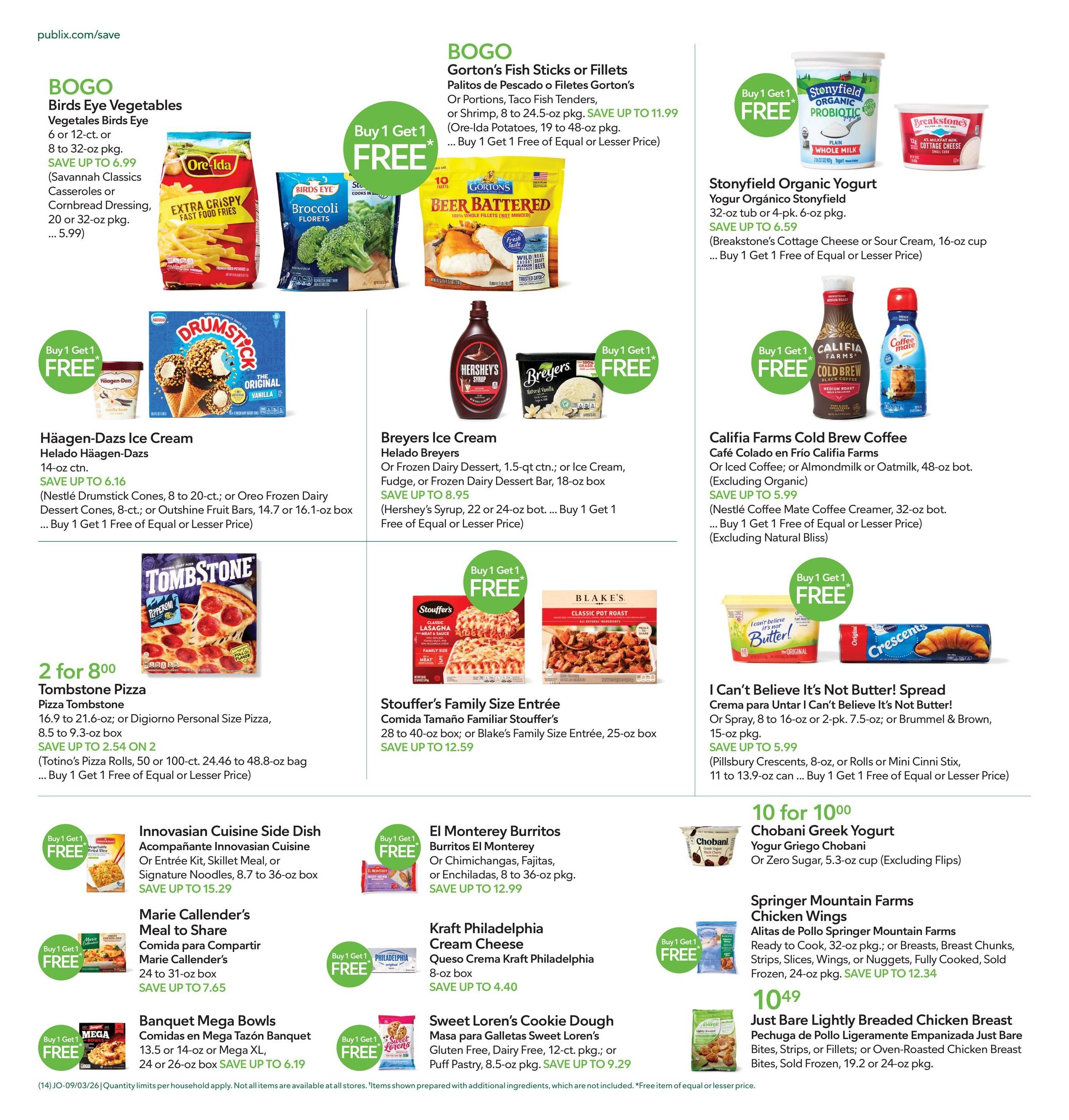 Publix (Altamonte Springs Area, FL) Anuncio Semanal Español Weekly Ad September 3 - 9, 2026