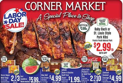 Corner Market MS (Mississippi) Weekly Ad September 2 - 8, 2026