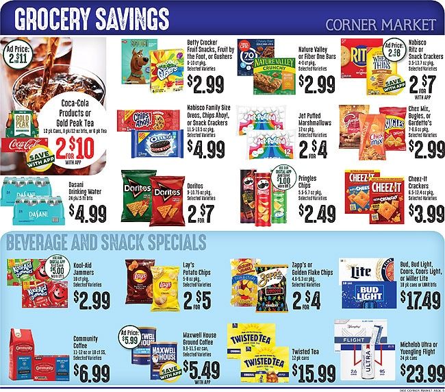 Corner Market MS (Mississippi) Weekly Ad September 2 - 8, 2026