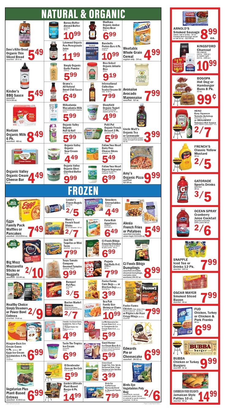 Food Bazaar (2784 Linden Blvd., Brooklyn, NY) Weekly Ad September 3 - 9, 2026