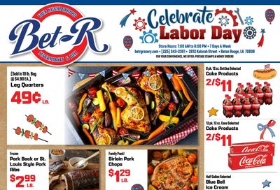 Bet-R Store Weekly Ad September 3 - 9, 2026
