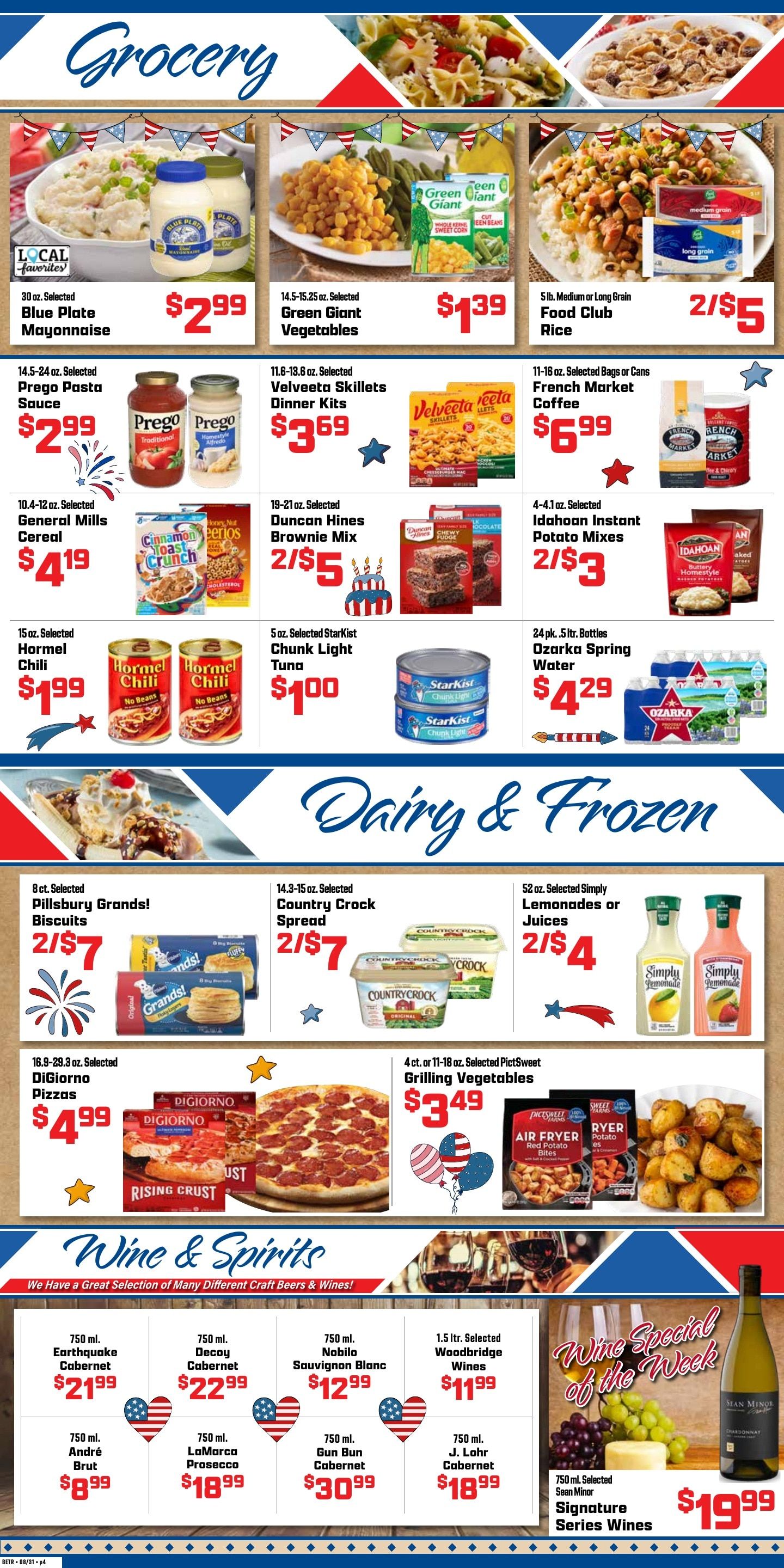 Bet-R Store Weekly Ad September 3 - 9, 2026