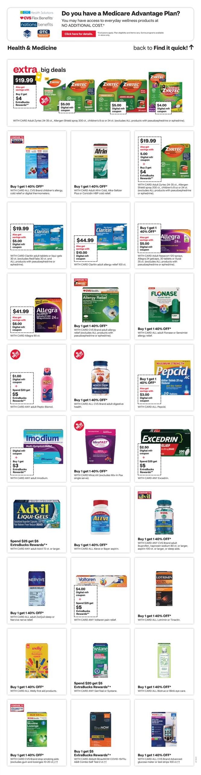 CVS Pharmacy (Aurora Area, IL) Weekly Ad September 6 - 13, 2026
