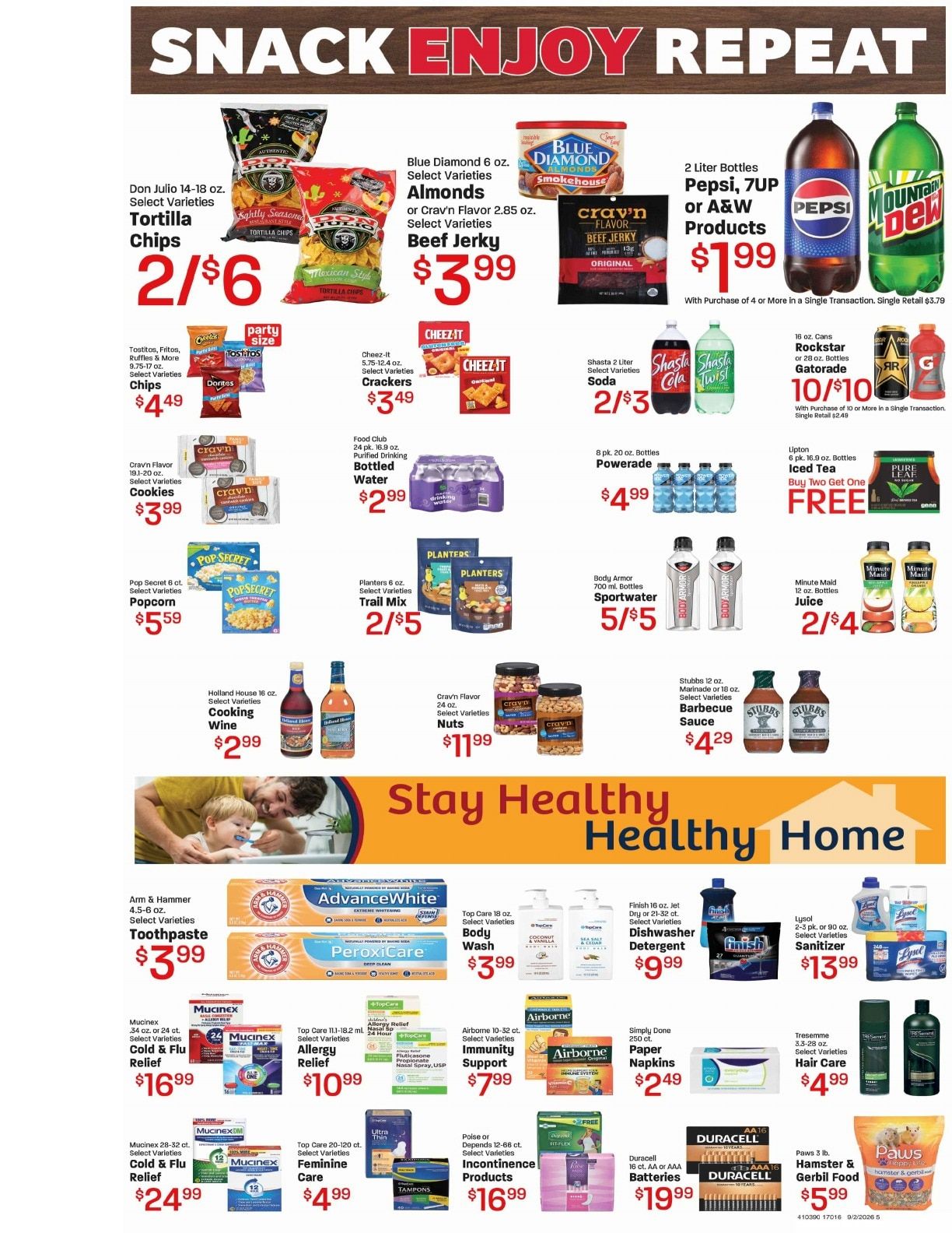 Lallatin Food Town Weekly Ad September 3 - 9, 2026