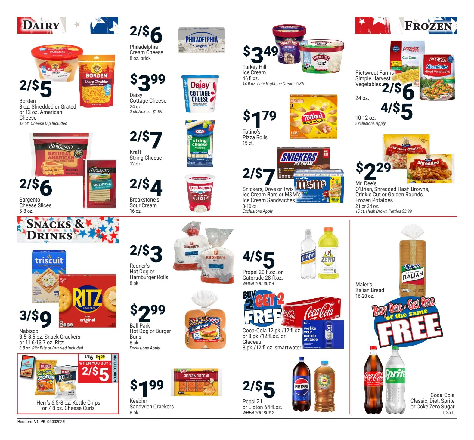 Redner's Markets (Audubon and other locations, PA) Weekly Ad September 3 - 9, 2026