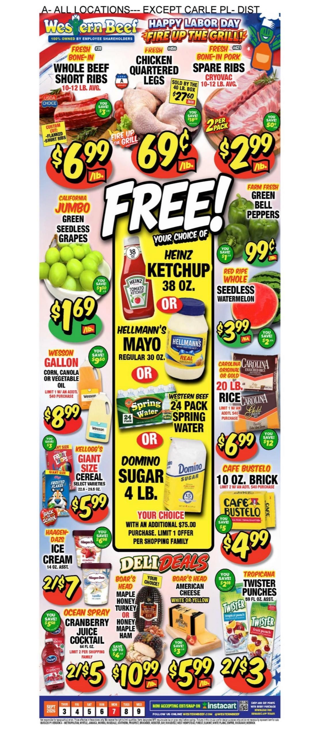 Western Beef Weekly Ad September 3 - 9, 2026