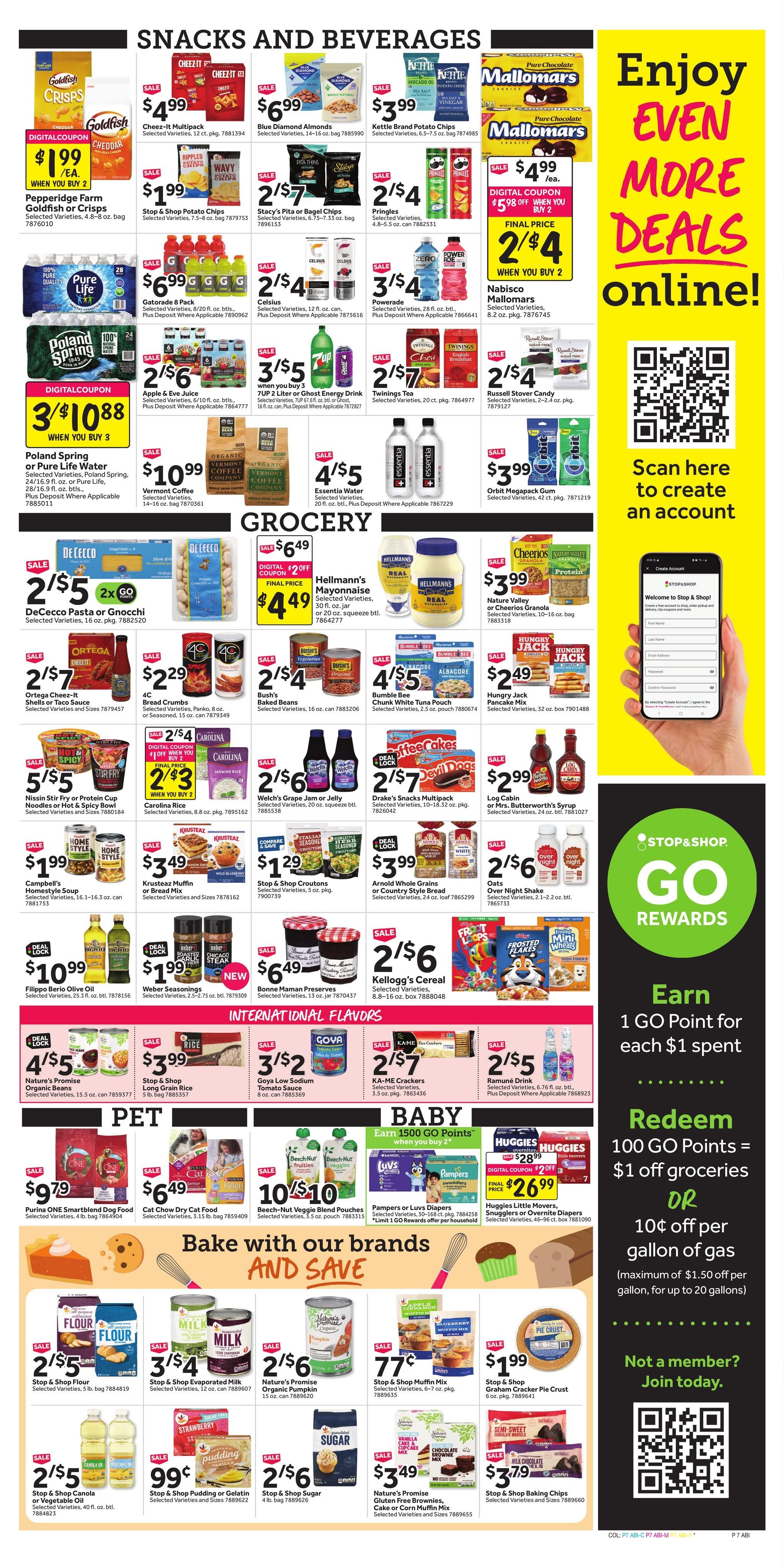 Stop & Shop (Brookline Area, MA) Weekly Ad September 4 - 10, 2026
