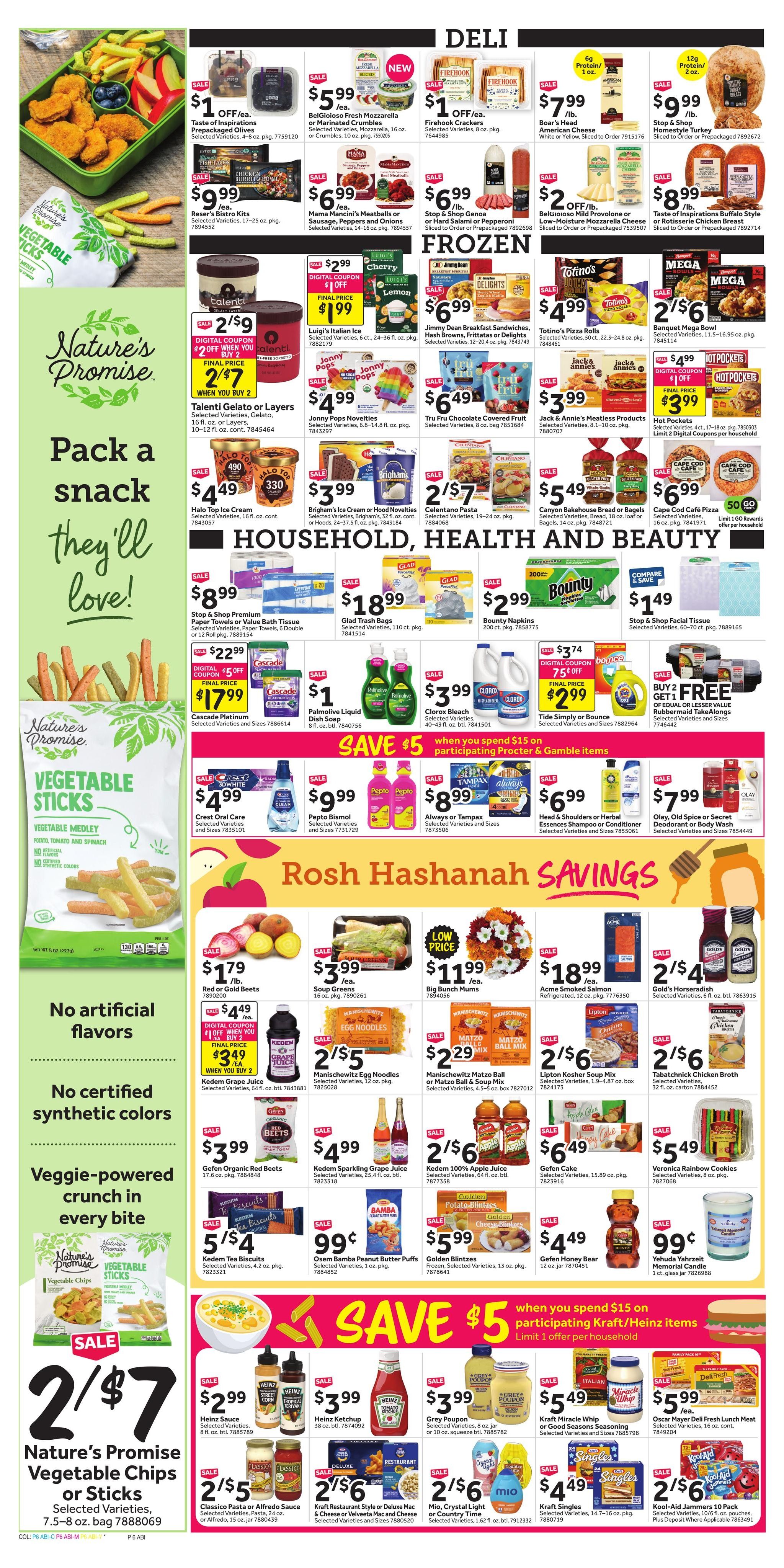 Stop & Shop (Eastham Area, MA) Weekly Ad September 4 - 10, 2026