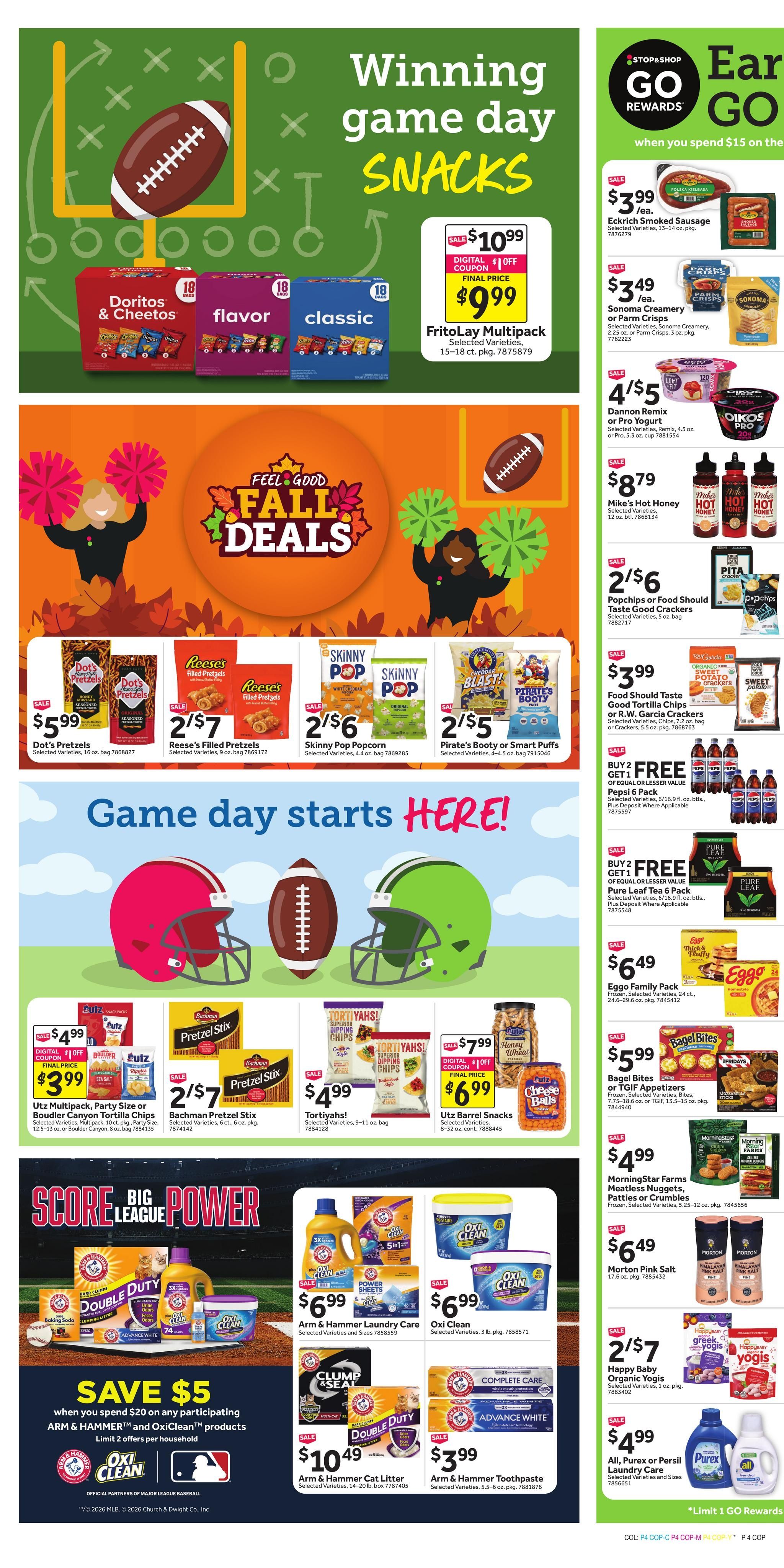 Stop & Shop (Edgewater Area, NJ) Weekly Ad September 4 - 10, 2026