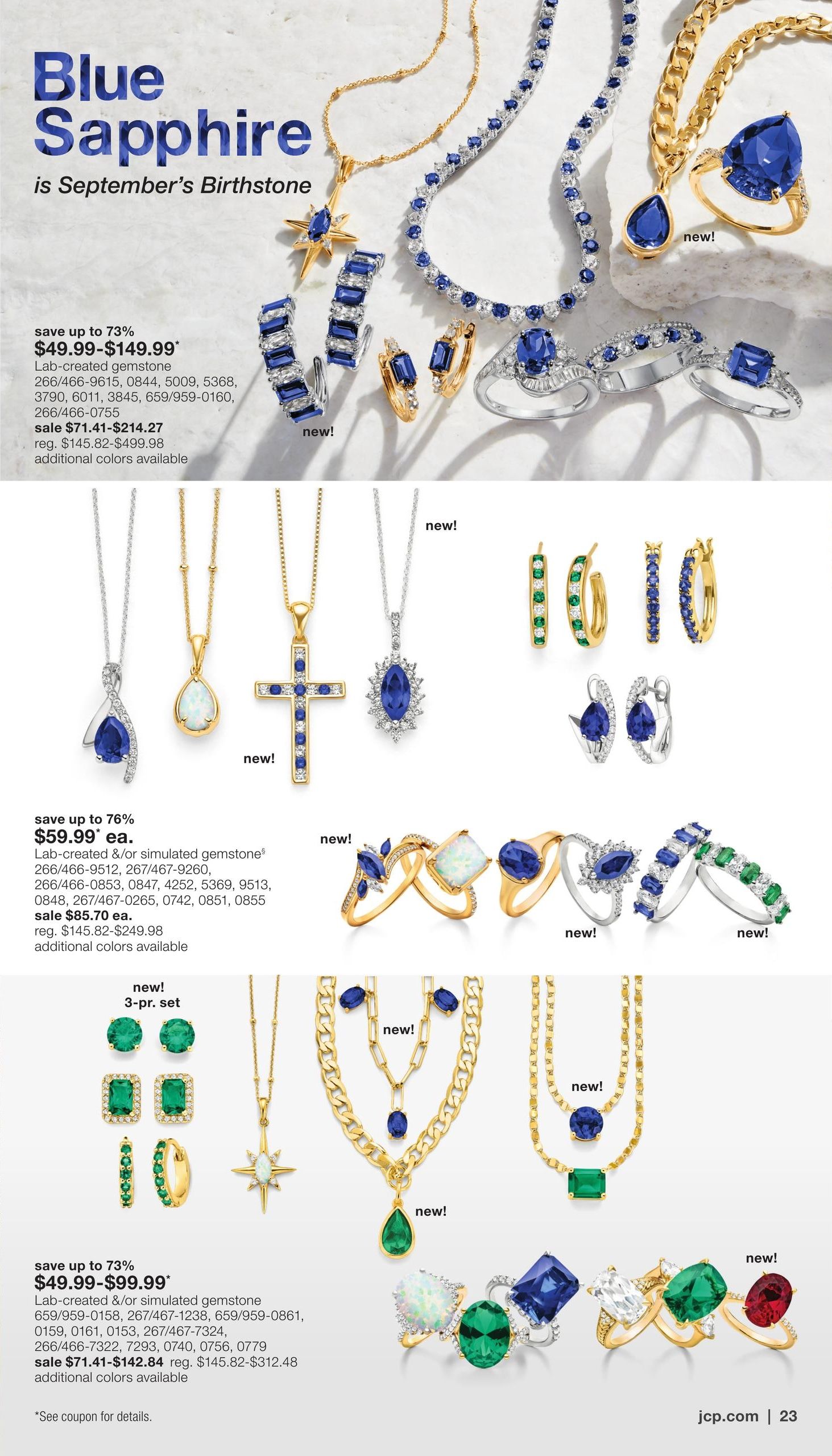 JCPenney Billion Dollar Jewelry Sale Weekly Ad September 3 - 20, 2026