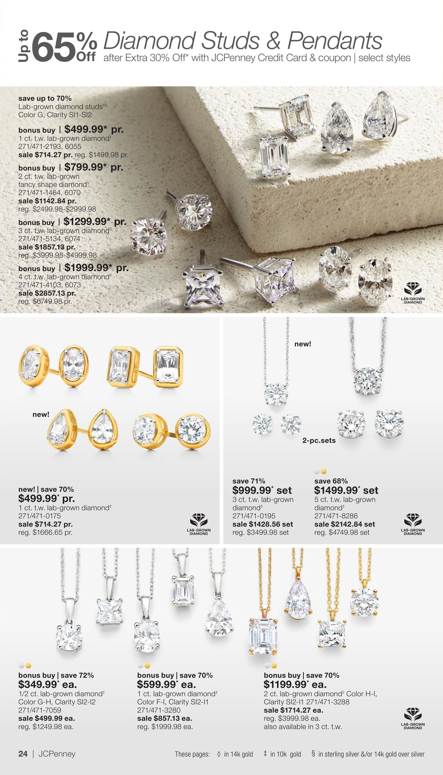JCPenney Billion Dollar Jewelry Sale Weekly Ad September 3 - 20, 2026