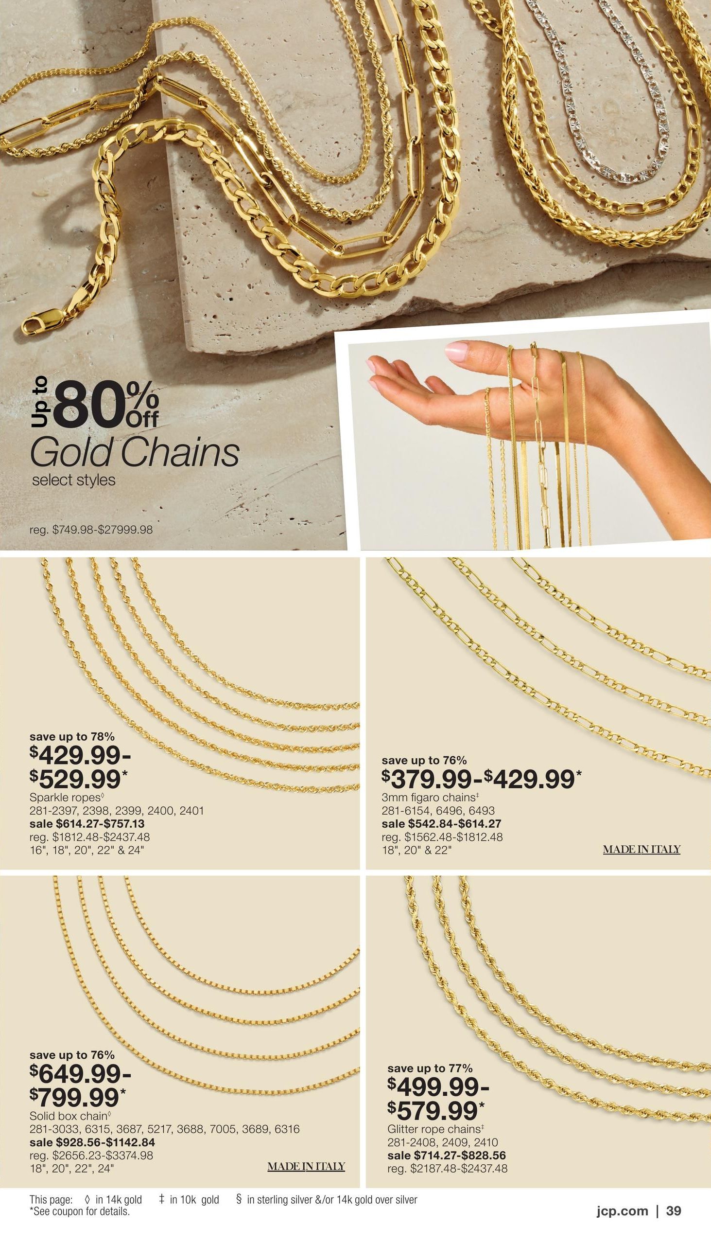 JCPenney Billion Dollar Jewelry Sale Weekly Ad September 3 - 20, 2026