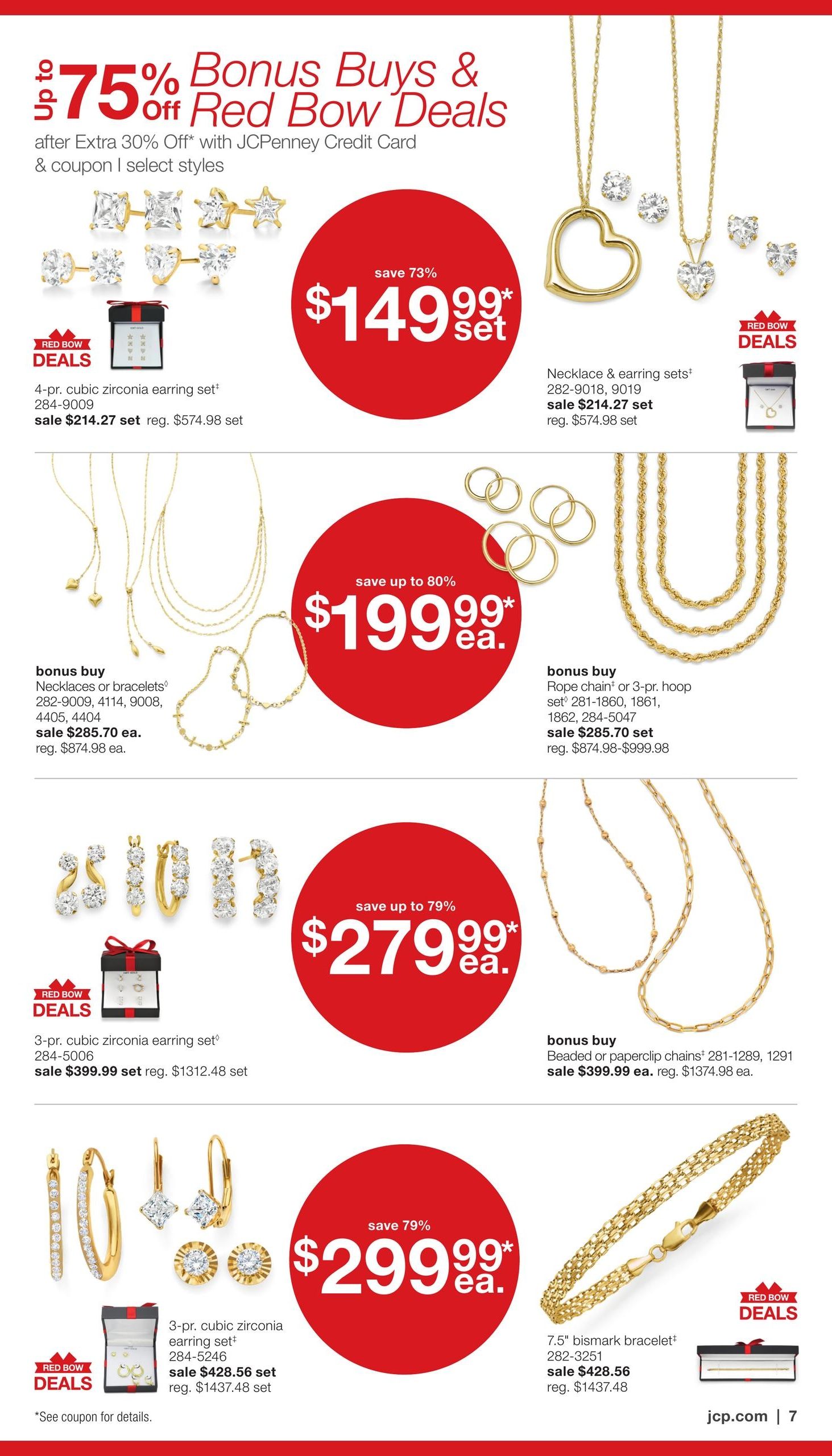JCPenney Billion Dollar Jewelry Sale Weekly Ad September 3 - 20, 2026