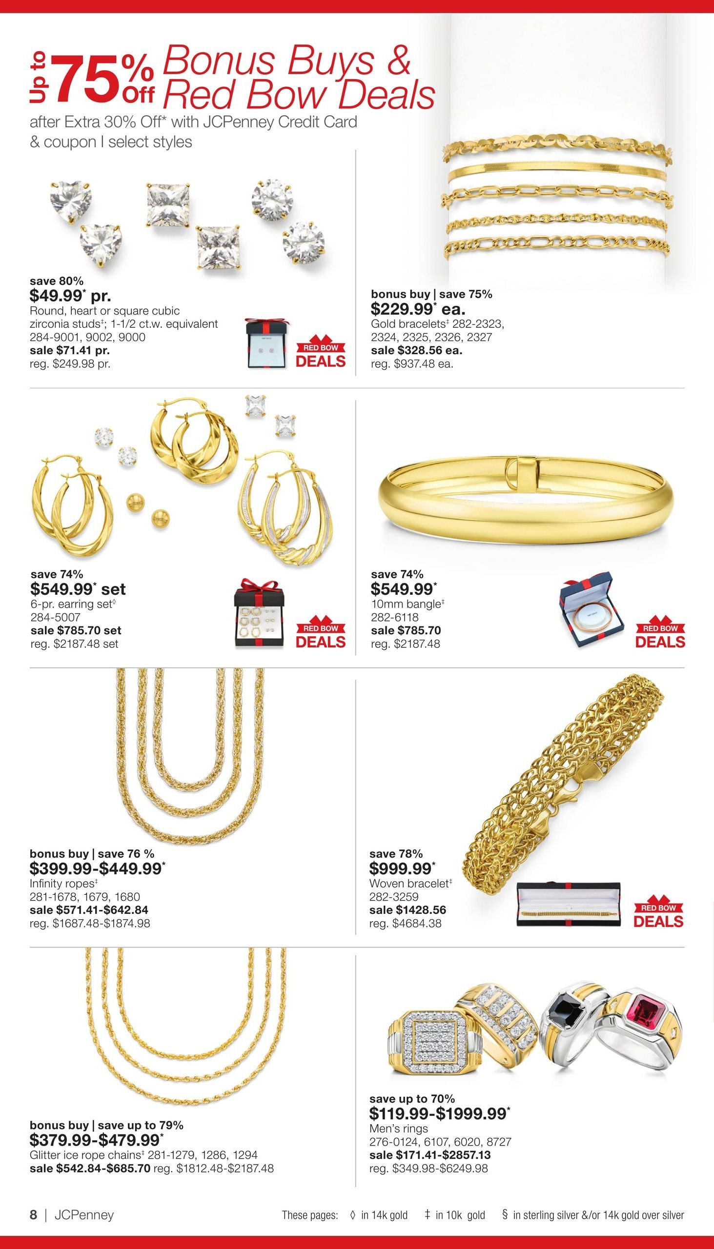 JCPenney Billion Dollar Jewelry Sale Weekly Ad September 3 - 20, 2026