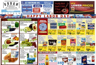 Urban Market (653 Nostrand Ave, Brooklyn, NY) Key Food 09/04 - 09/10 Preview Weekly Ad September 4 - 10, 2026