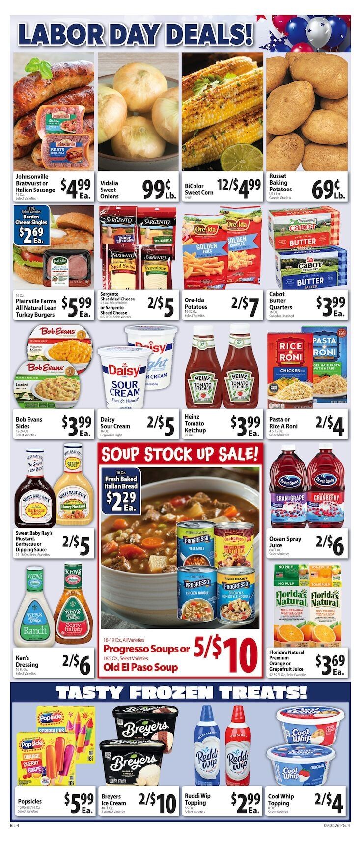 Martino's BI-LO Weekly Ad September 4 - 10, 2026