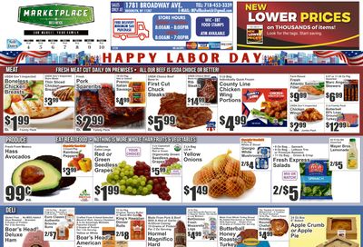 Marketplace of Bushwick (1781 Broadway, Brooklyn, NY) Key Food 09/04 - 09/10 Preview Weekly Ad September 4 - 10, 2026