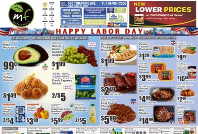 Market Fresh Supermarket (570 Tompkins Avenue, Staten Island, NY) Key Food 09/04 - 09/10 Preview Weekly Ad September 4 - 10, 2026