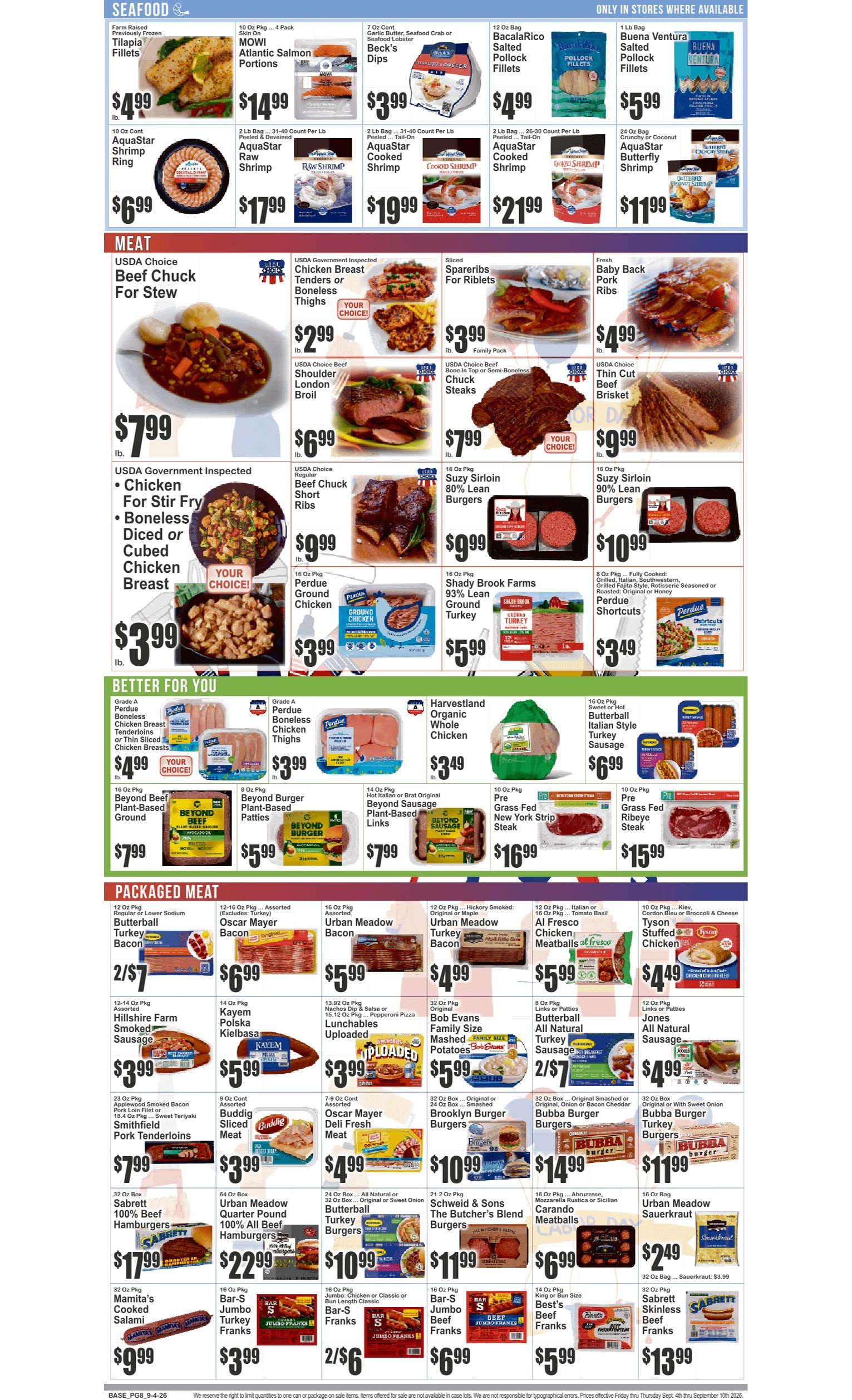 Windsor Farms Market (589 Prospect Ave., Brooklyn, NY) Key Food 09/04 - 09/10 Preview Weekly Ad September 4 - 10, 2026