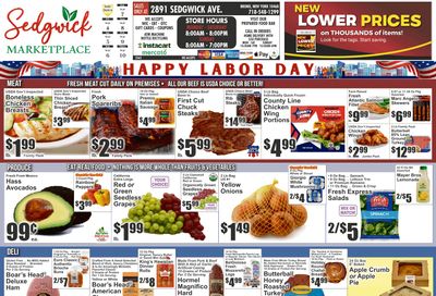 Sedgwick Marketplace (2891 Sedgwick Avenue, Bronx, NY) Key Food 09/04 - 09/10 Preview Weekly Ad September 4 - 10, 2026