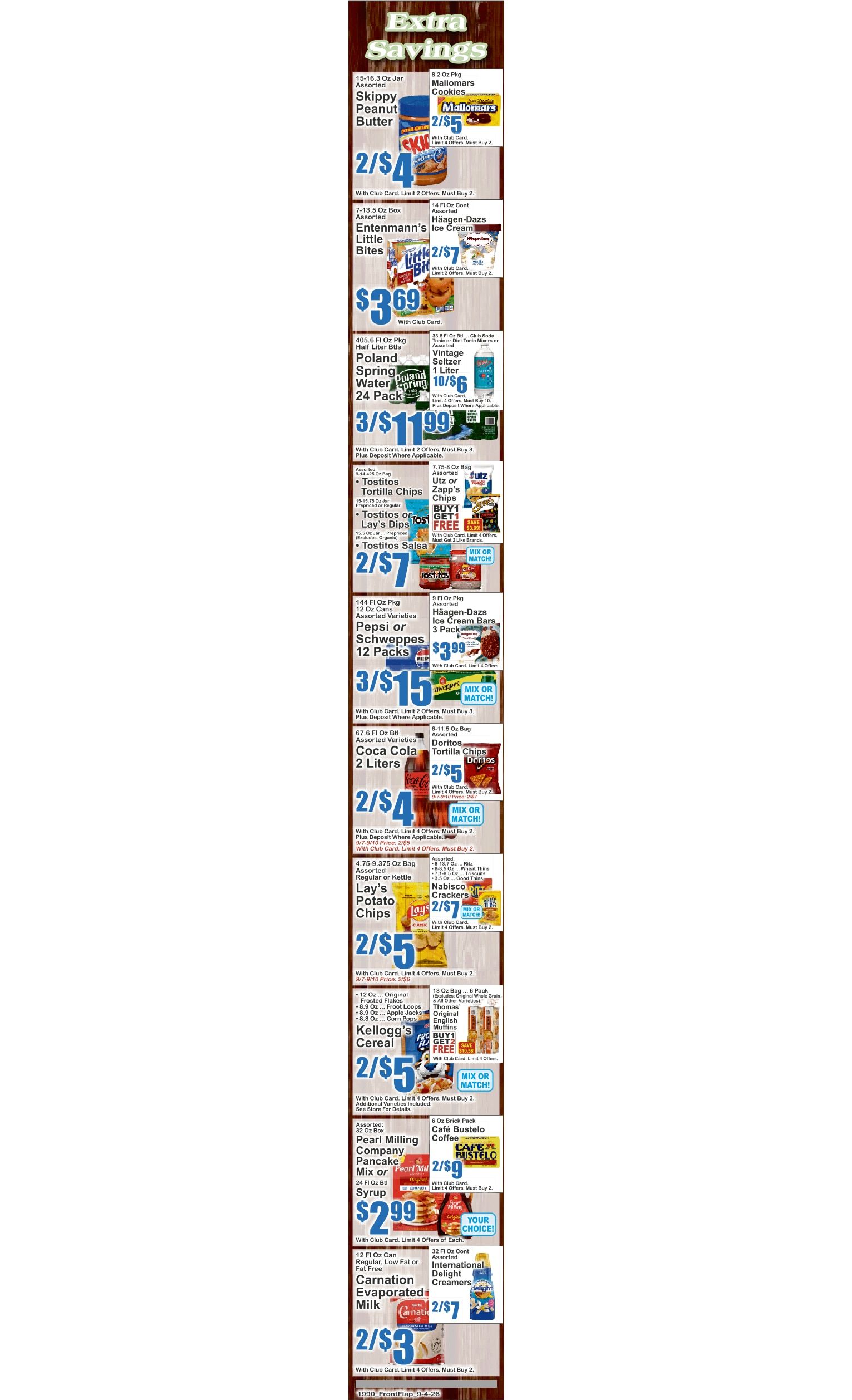 SuperFresh Supermarkets (Irvington, NJ) SuperFresh 09/04 - 09/10 Preview Weekly Ad September 4 - 10, 2026