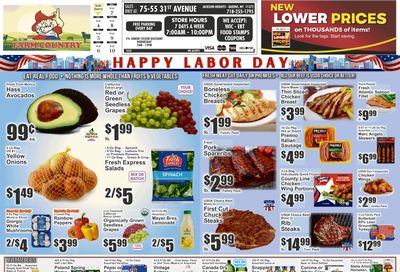 Farm Country (East Elmhurst, NY) Key Food 09/04 - 09/10 Preview Weekly Ad September 4 - 10, 2026