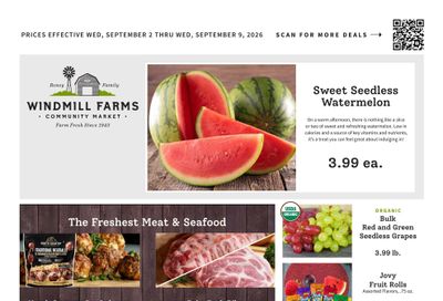 Windmill Farms Weekly Ad September 2 - 9, 2026