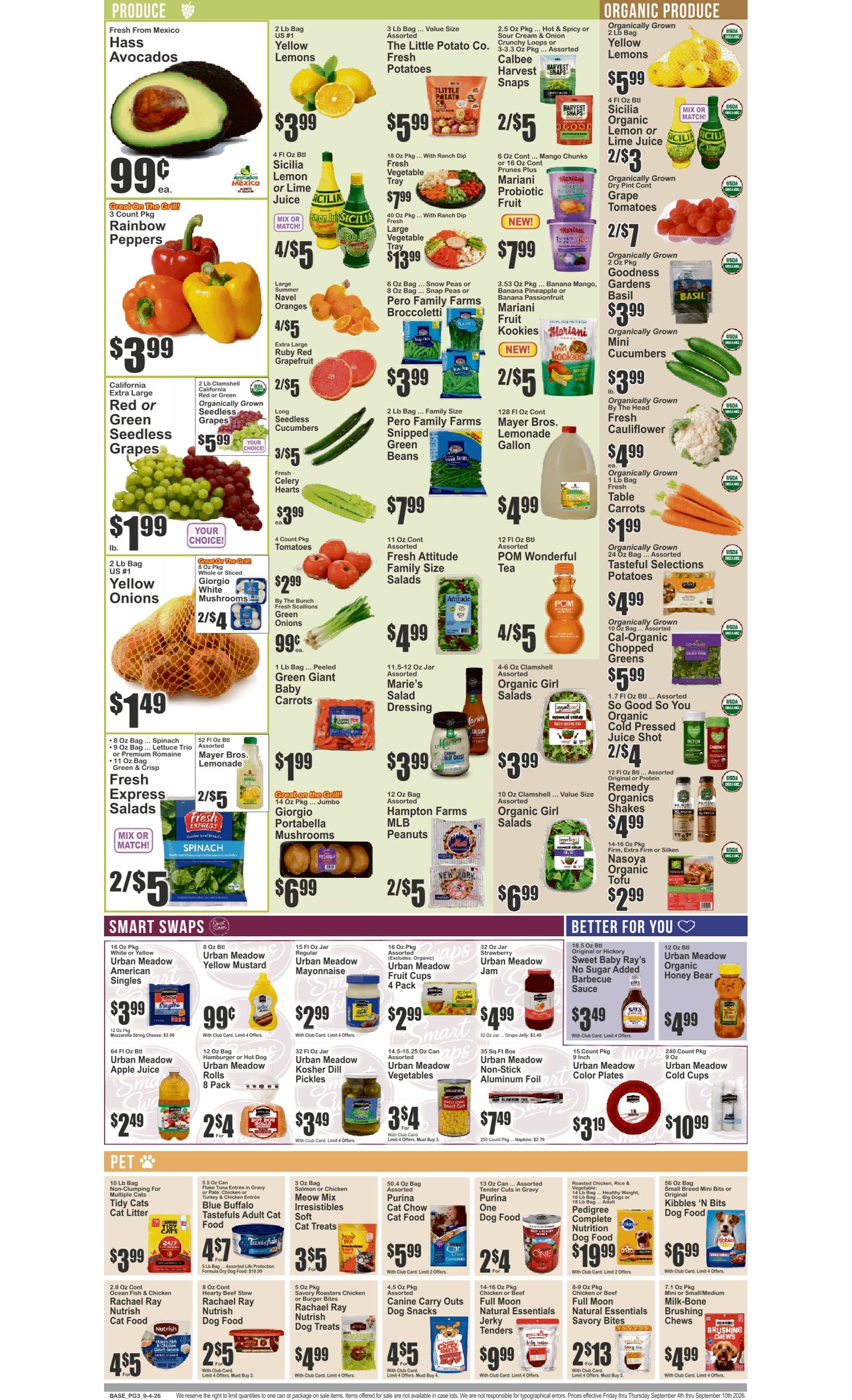 Food World Supermarket (Valley Stream, NY) Key Food 09/04 - 09/10 Preview Weekly Ad September 4 - 10, 2026