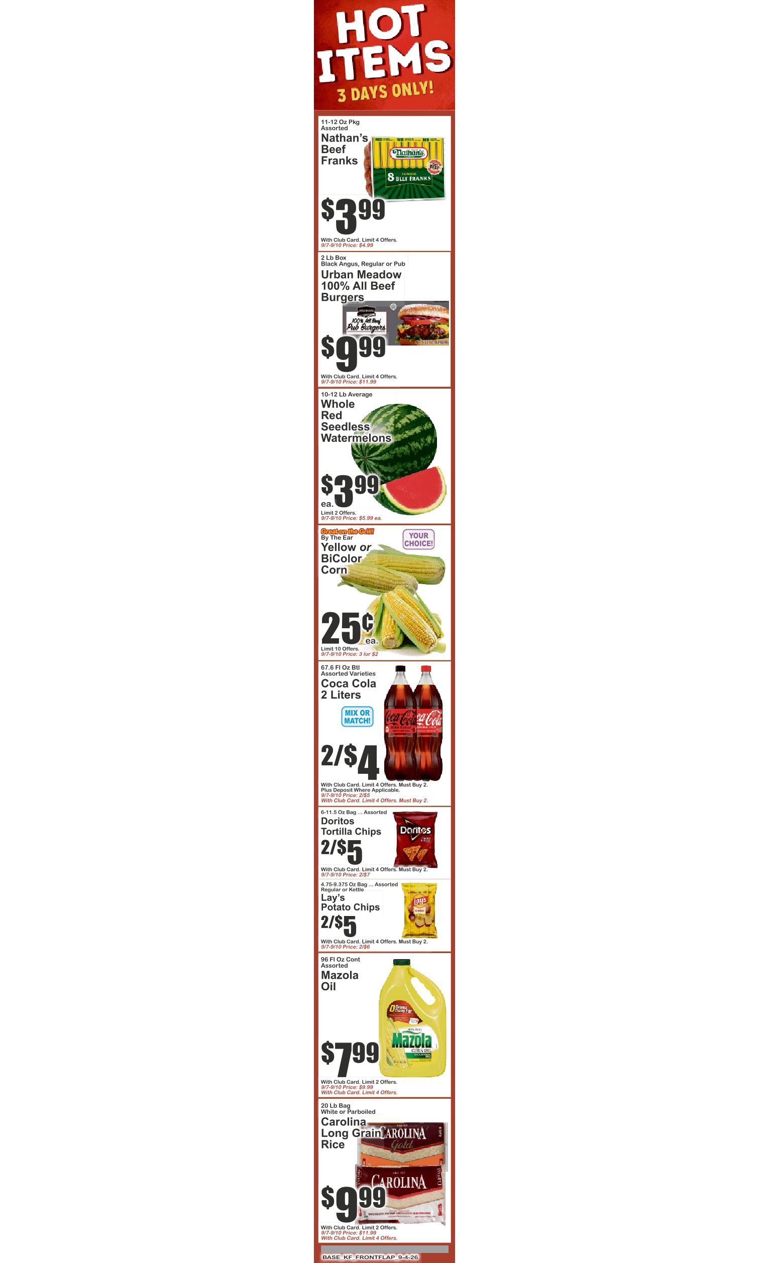 The Food Emporium (460 County Road 520, Marlboro, NJ) Food Emporium 09/04 - 09/10 Preview Weekly Ad September 4 - 10, 2026