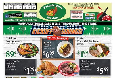 Frenchtown Market Weekly Ad September 11 - 17, 2026