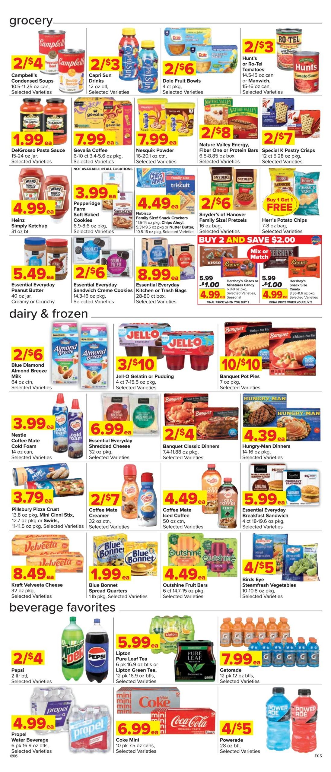 Shop 'n Save (Anmoore Area, WV) Weekly Ad September 3 - 9, 2026