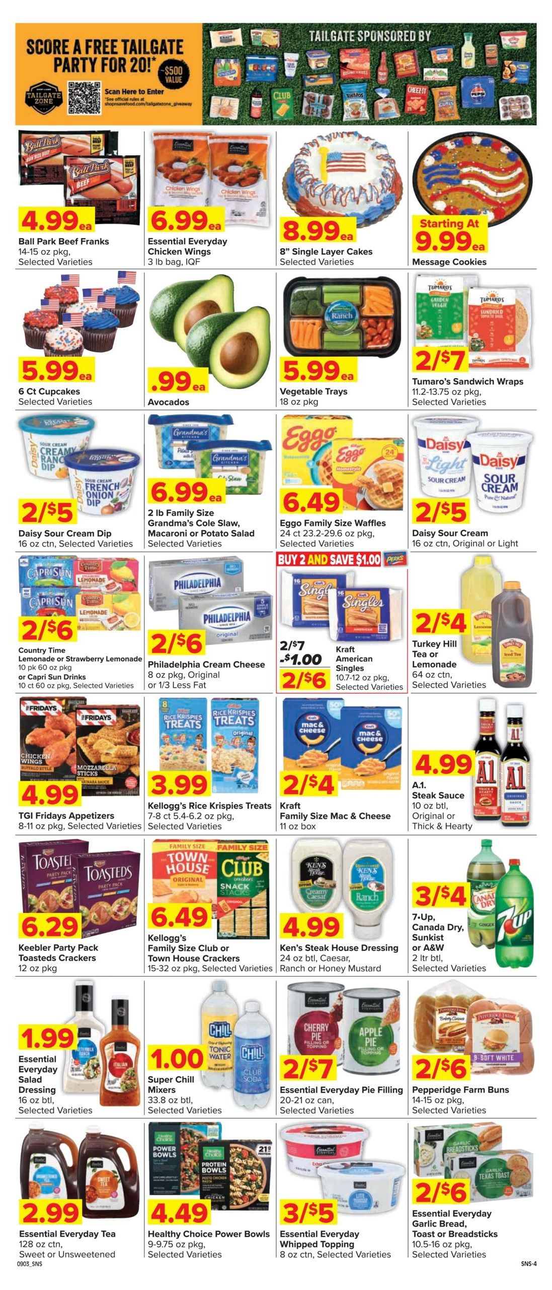 Shop 'n Save (East Liverpool Area, OH) Weekly Ad September 3 - 9, 2026