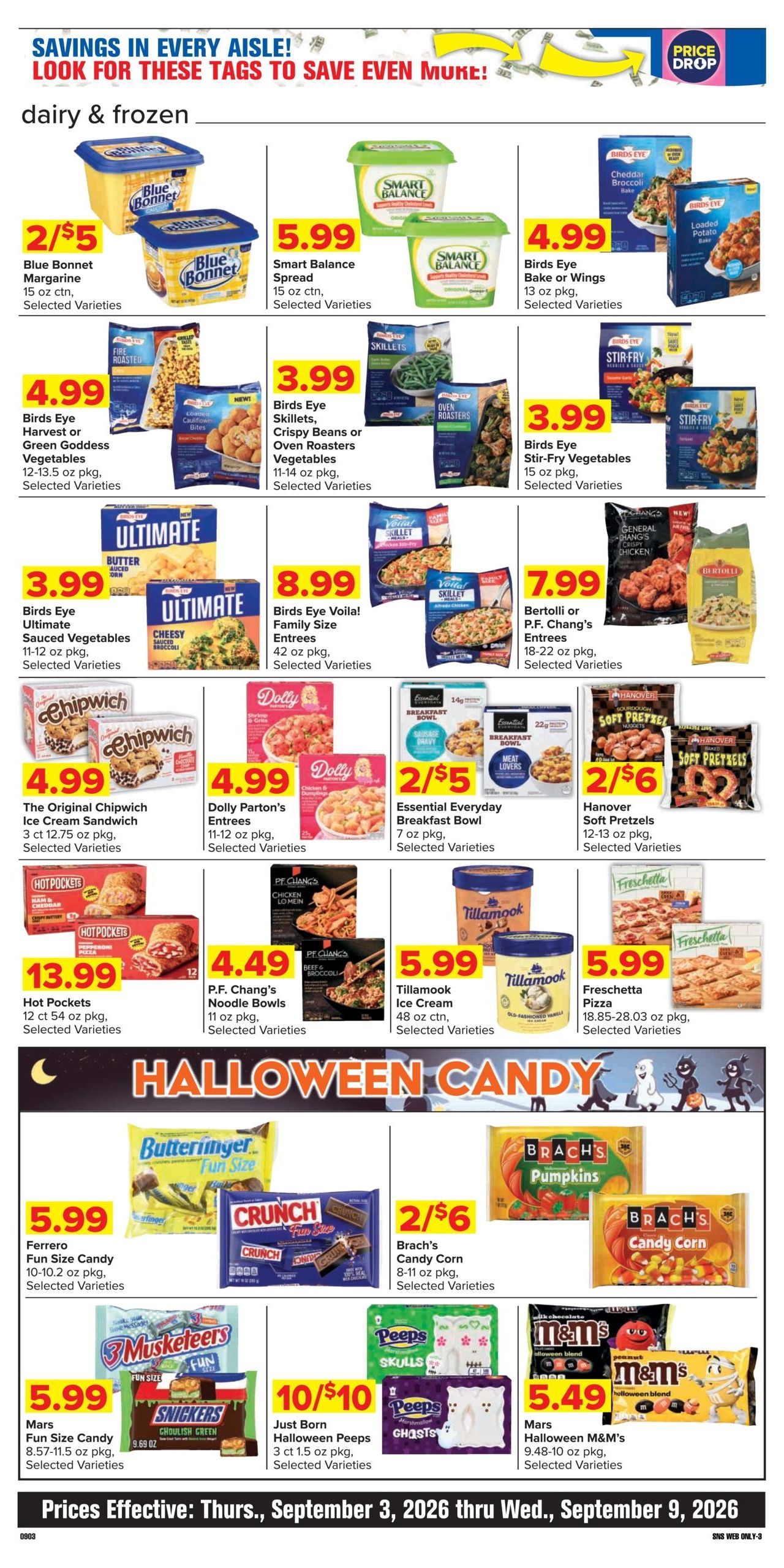 Shop 'n Save (East Liverpool Area, OH) Weekly Ad September 3 - 9, 2026