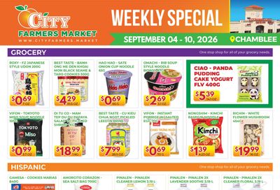 City Farmers Market (Chamblee, GA) Weekly Ad September 4 - 10, 2026
