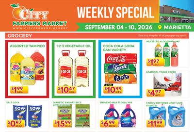 City Farmers Market (Marietta, GA) Weekly Ad September 4 - 10, 2026