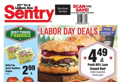 Sentry Foods Weekly Ad September 3 - 9, 2026