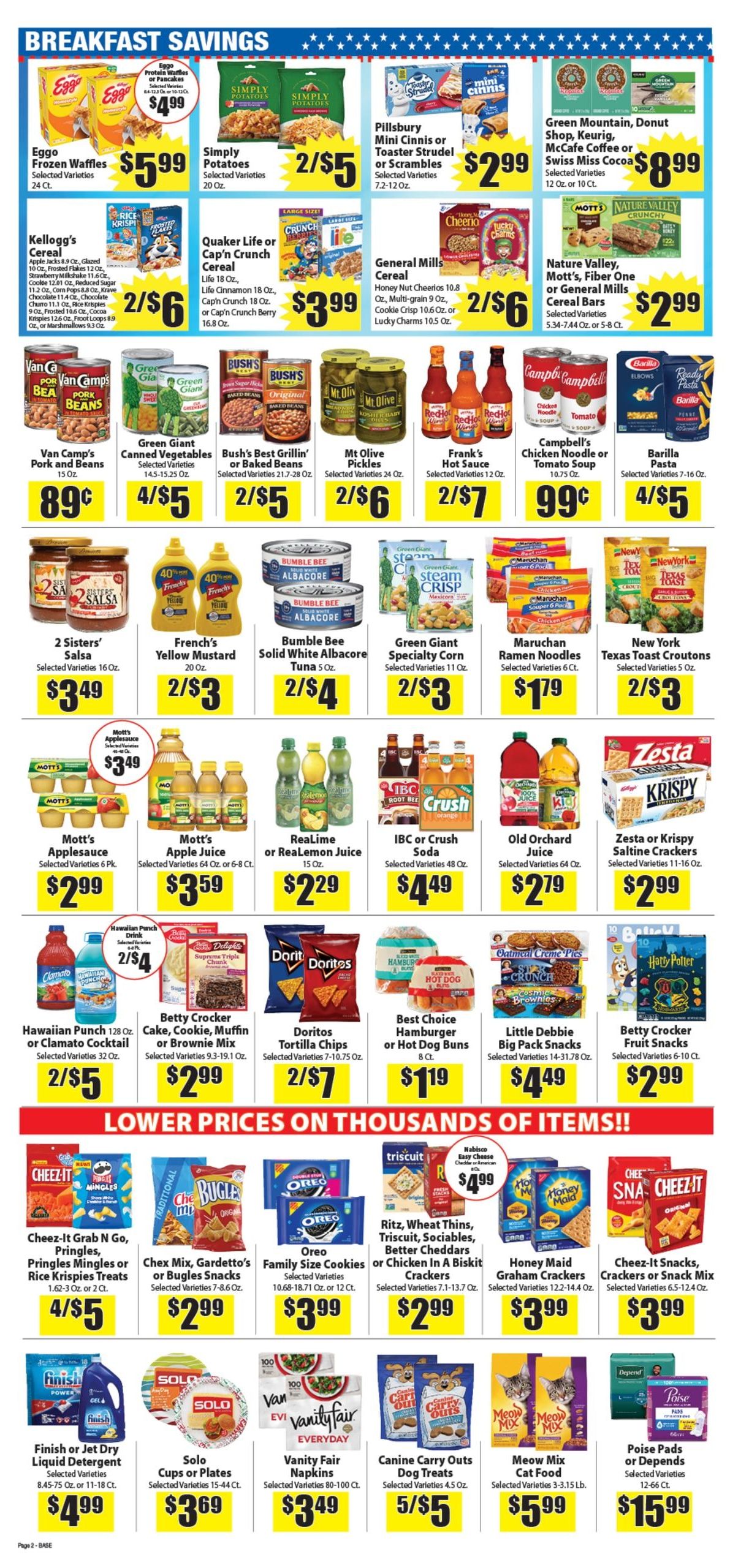 Town & Country Supermarket (Belgrade Area, MO) Weekly Ad September 2 - 8, 2026