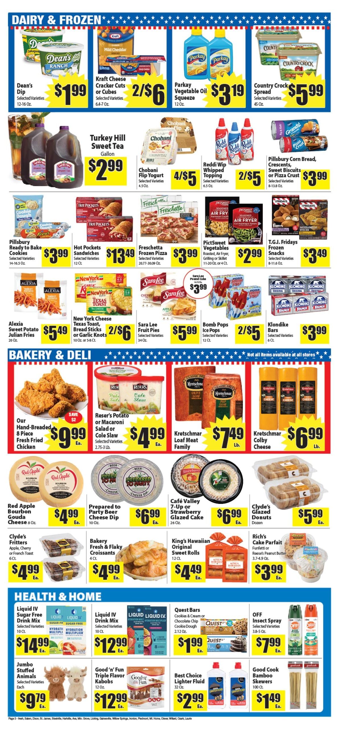 Town & Country Supermarket (Belgrade Area, MO) Weekly Ad September 2 - 8, 2026