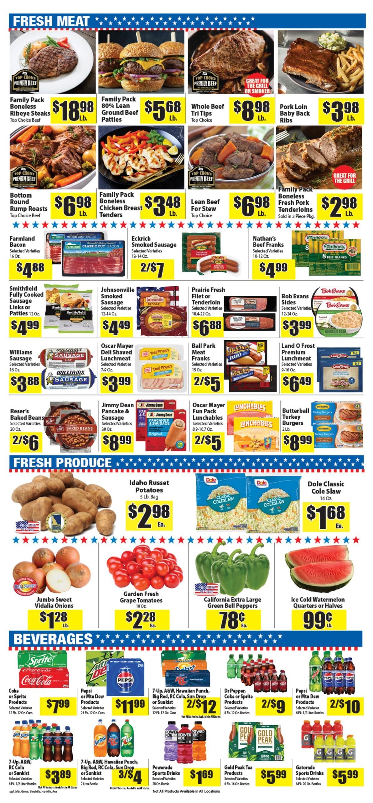 Town & Country Supermarket (Belgrade Area, MO) Weekly Ad September 2 - 8, 2026