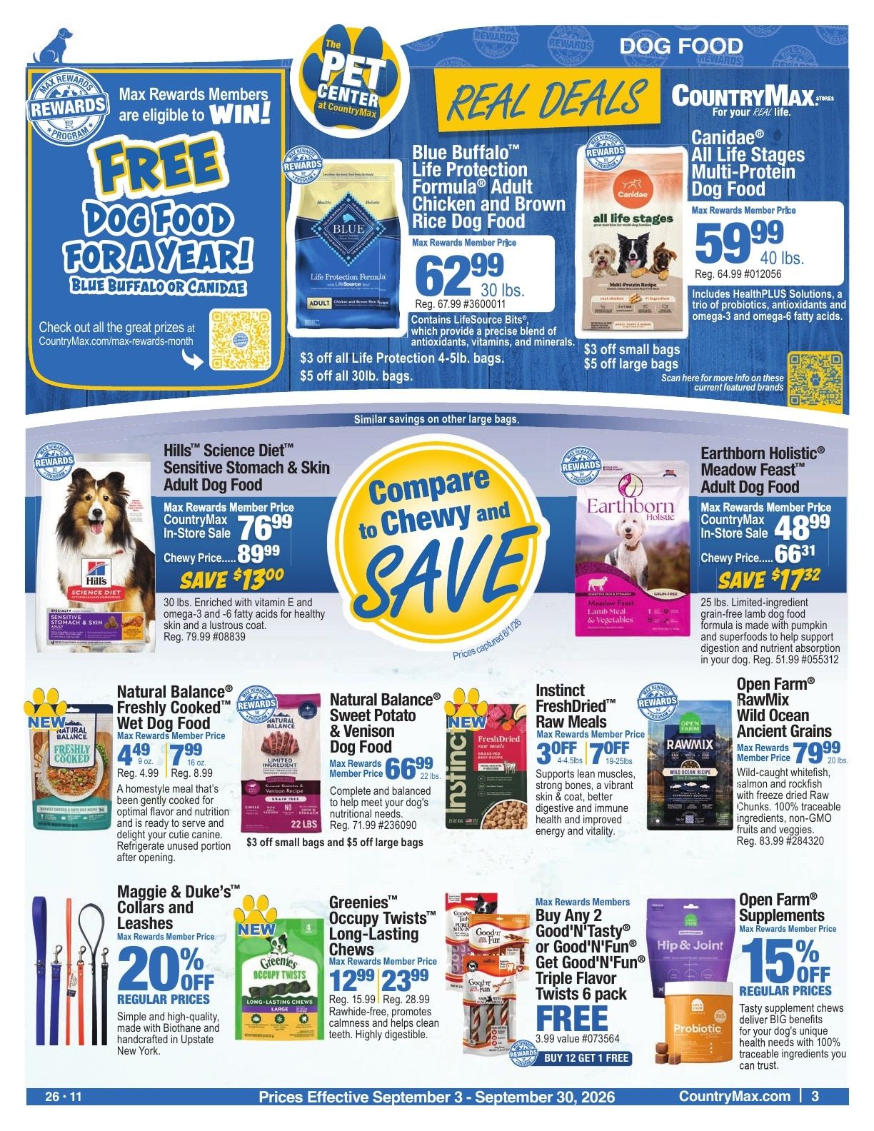 CountryMax Weekly Ad September 3 - 30, 2026