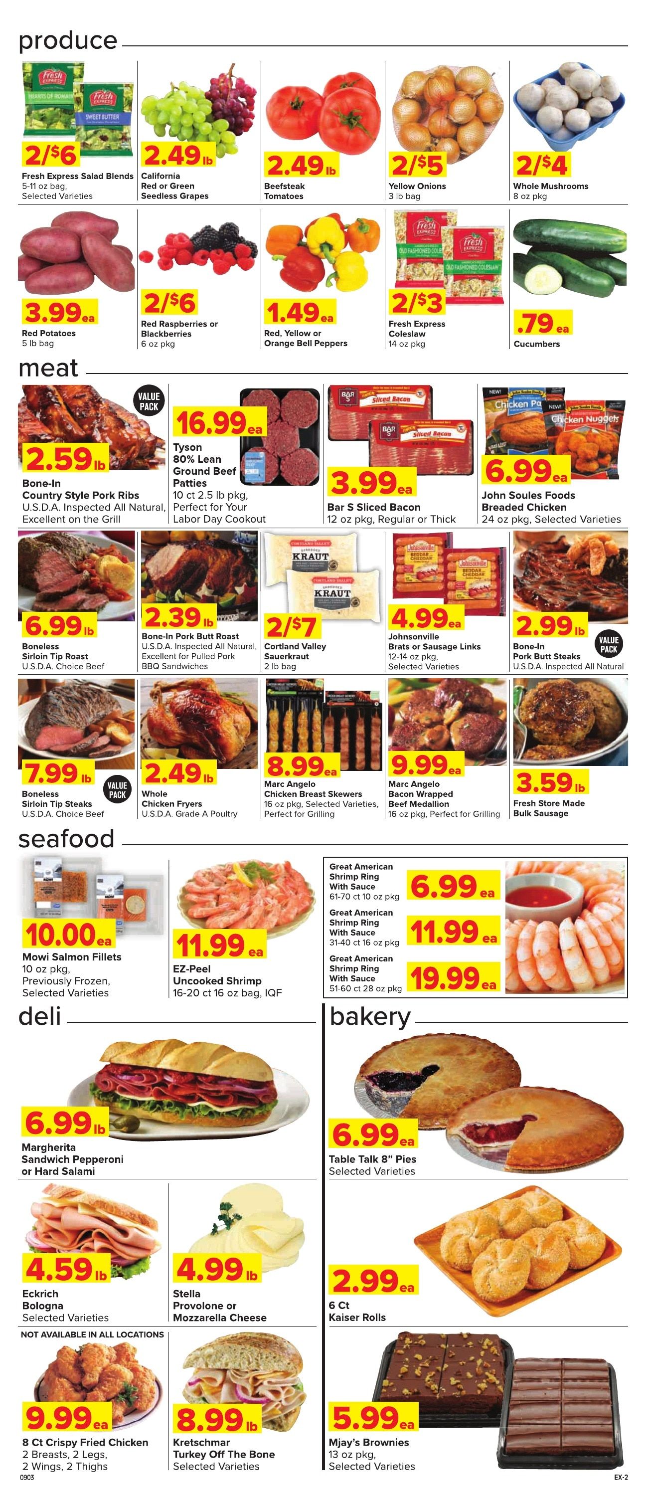 Shop N Save Express Weekly Ad September 3 - 9, 2026