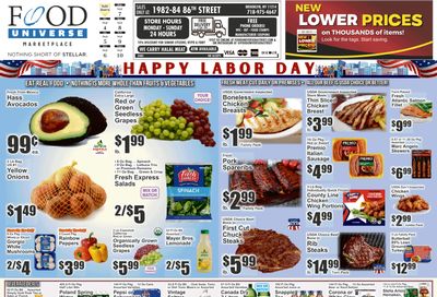 Food Universe (1982-84 86th Street, Brooklyn, NY) 09/04 - 09/10 Preview Weekly Ad September 4 - 10, 2026