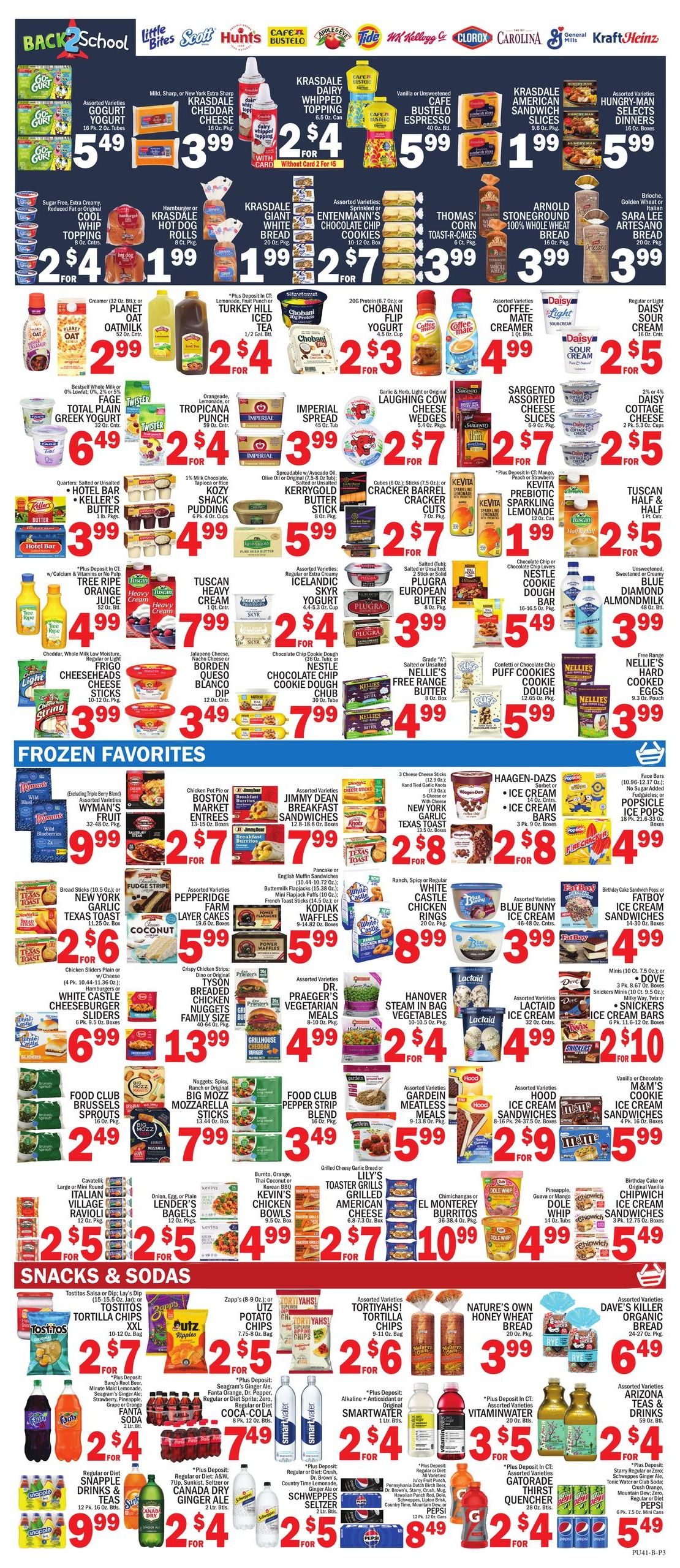 C Town (College Point Area, NY) Weekly Ad August 28 - September 3, 2026