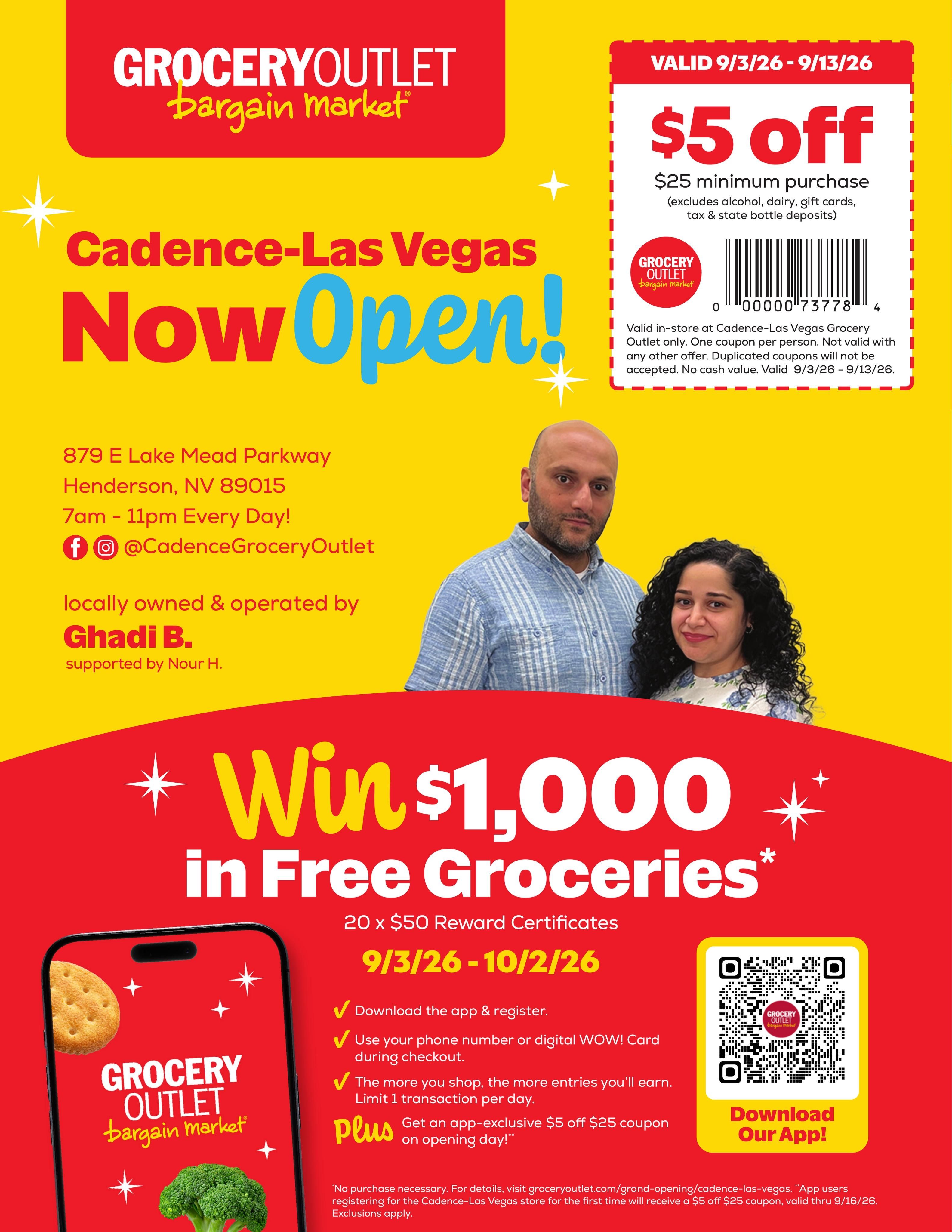Grocery Outlet Weekly Ad September 3 - 8, 2026