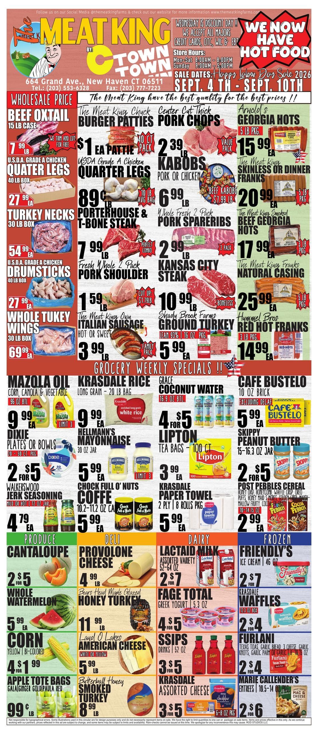 C Town (New Haven Area, CT) Weekly Ad September 4 - 10, 2026