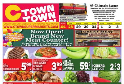 C Town (Woodhaven Area, NY) Weekly Ad August 28 - September 3, 2026